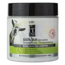 Бальзам-кондиционер Belle Jardin Fito Energy Козье молоко и Кератин для укрепления ломких волос 450 мл